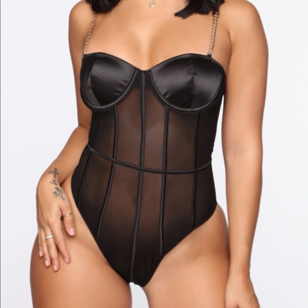 Chain to you bodysuit